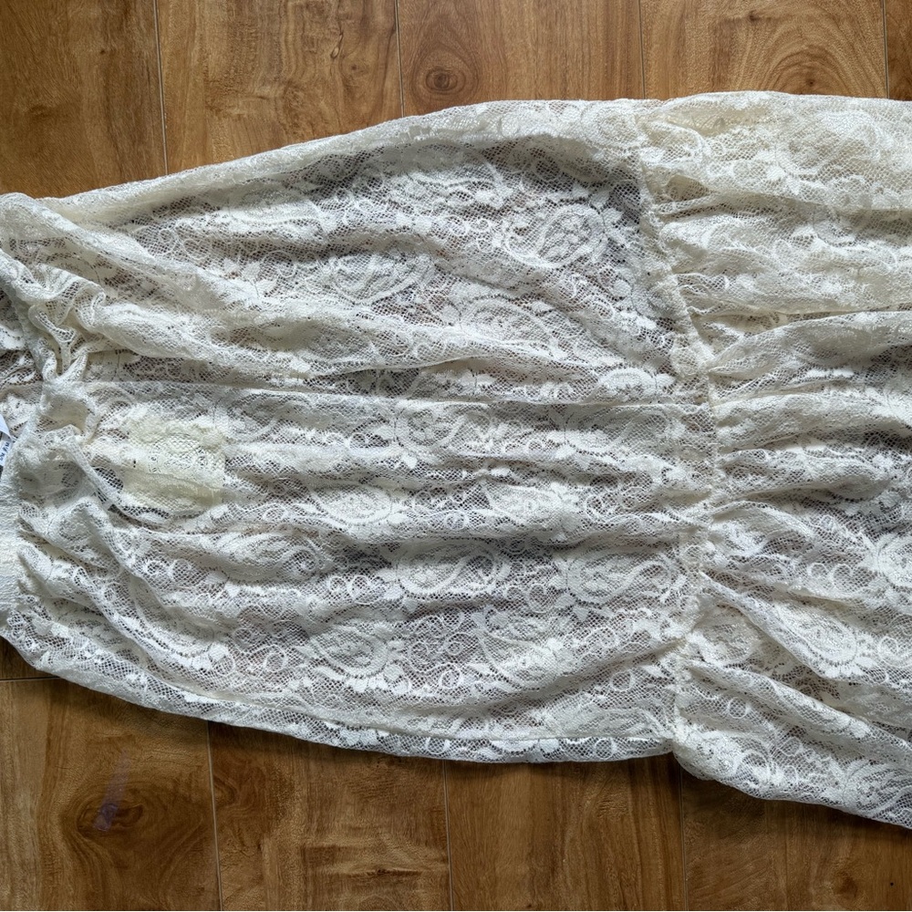 Lace Midi Skirt